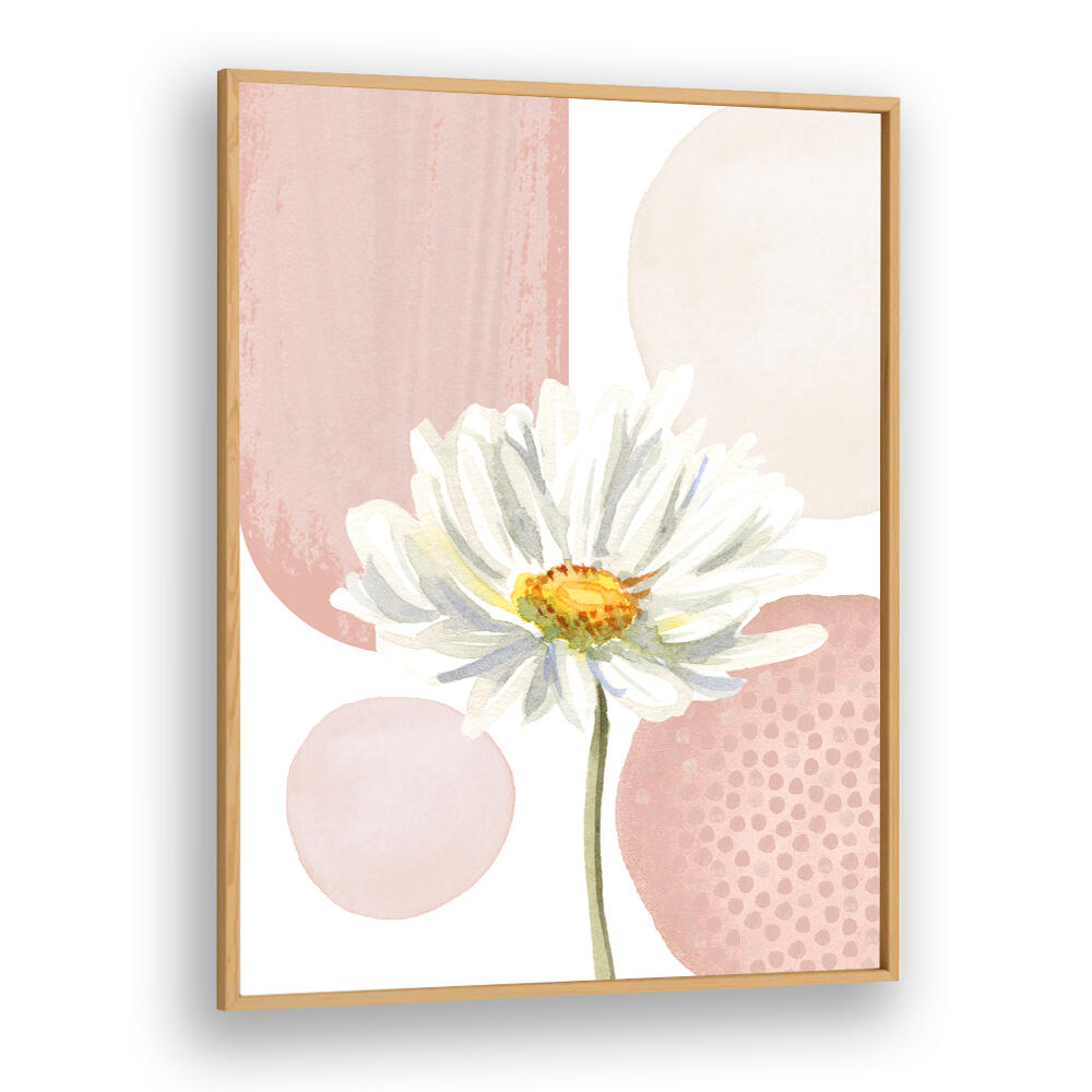 DAISY PINKS I ,BOHO ART PAINTINGS