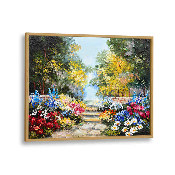 FLORA-INSPIRED GARDEN , VINTAGE EUROPEAN PAINTINGS