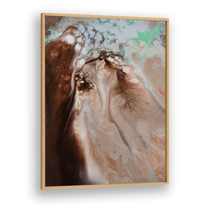 Elevate your decor with Rustic Reverie TIF, an abstract painting blending earthy tones and vibrant colors.