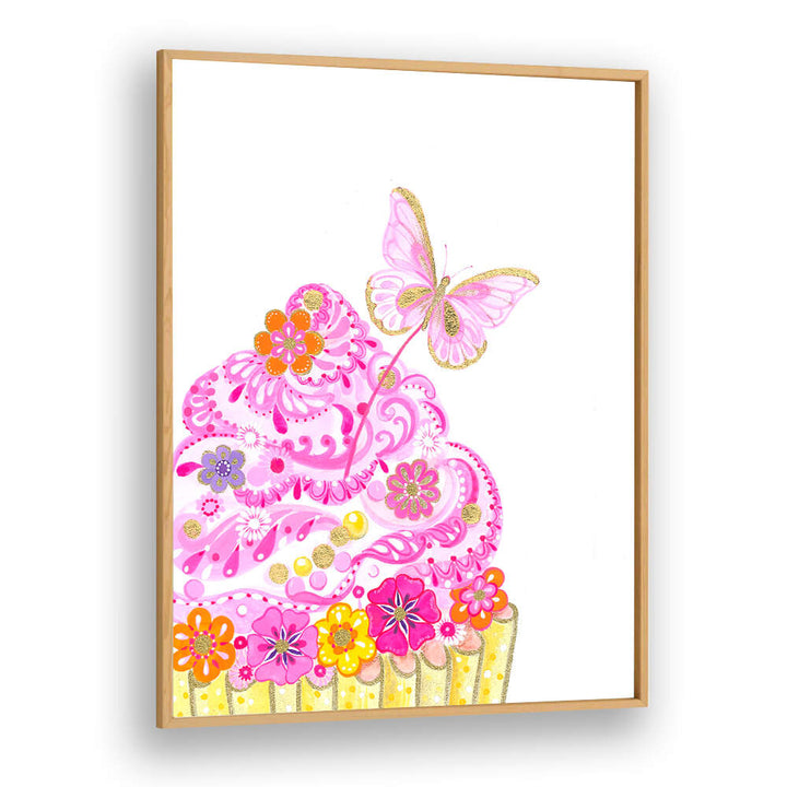 CUPCAKE BUTTERFLY , KIDS ROOM PAINTINGS