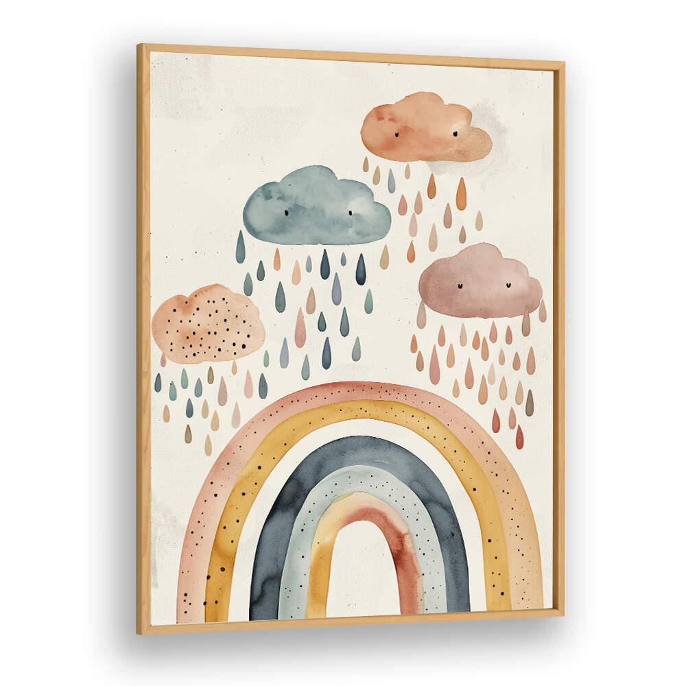 PLAYFUL RAINBOW , KIDS ROOM PAINTINGS