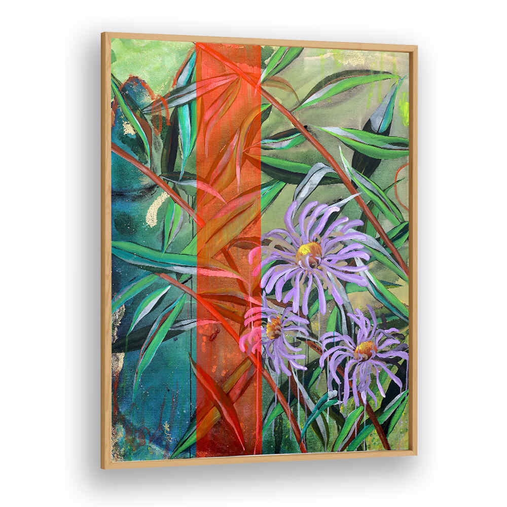 ARTWORK , FLORAL FLOWER PAINTINGS