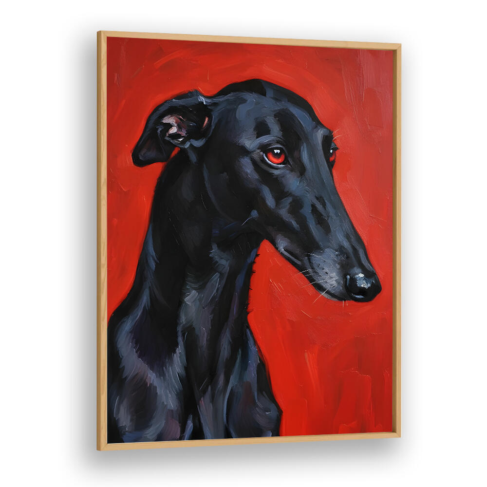 BLACK DOG GREYHOUND