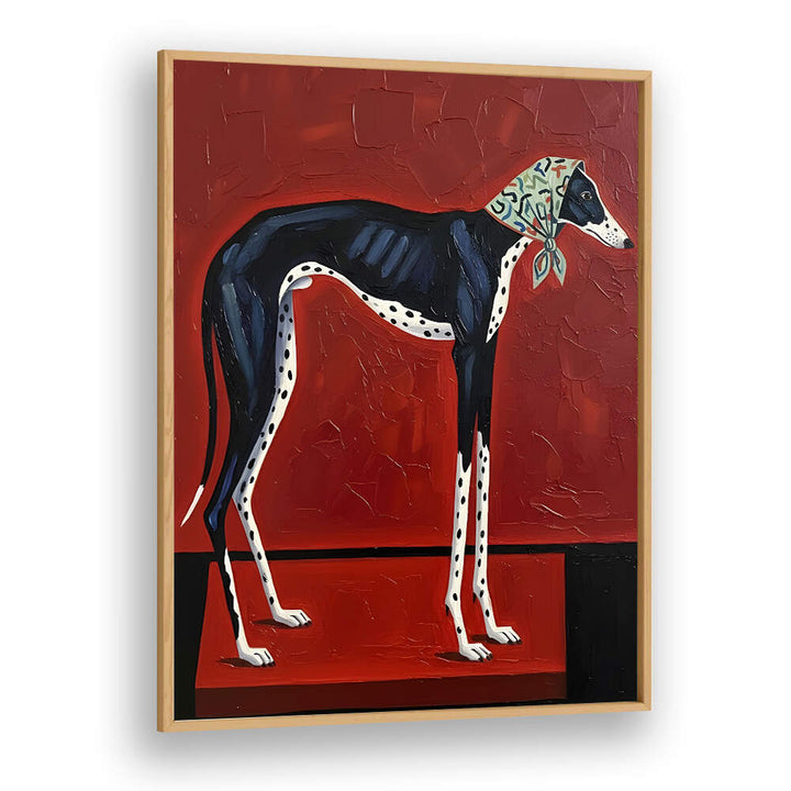 BLACK DOG GREYHOUND I