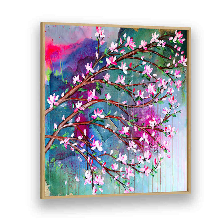 CHERRY BLOSSOM , FLORAL FLOWER PAINTINGS