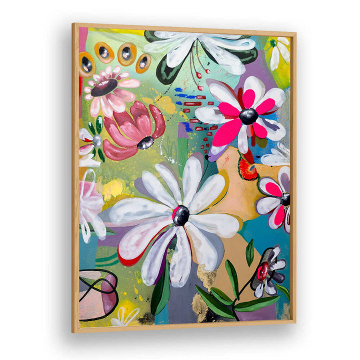 FLORAL , FLORAL FLOWER PAINTINGS
