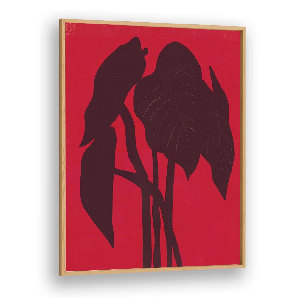 SHADOWED FOLIAGE , FLORAL FLOWER PAINTINGS