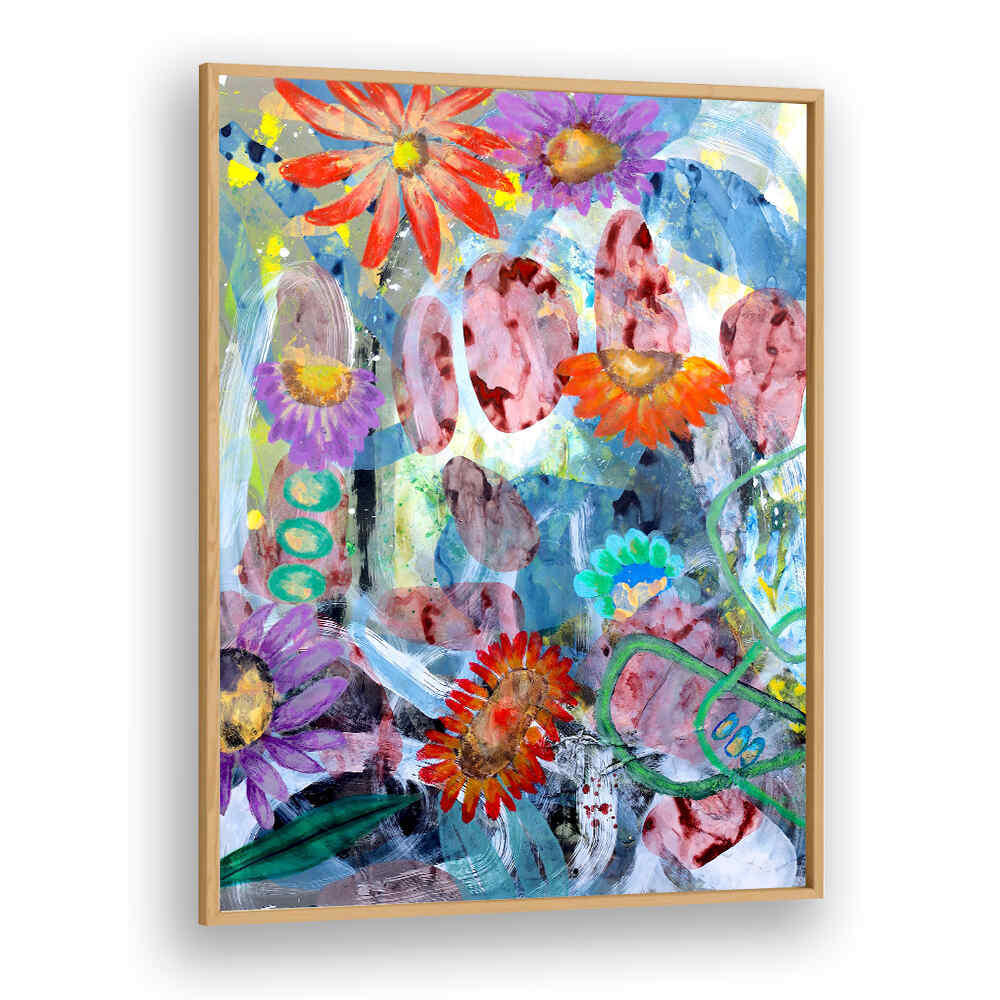 PAINTING , FLORAL FLOWER PAINTINGS