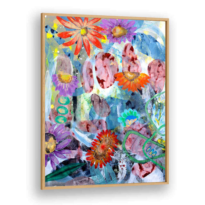 PAINTING , FLORAL FLOWER PAINTINGS