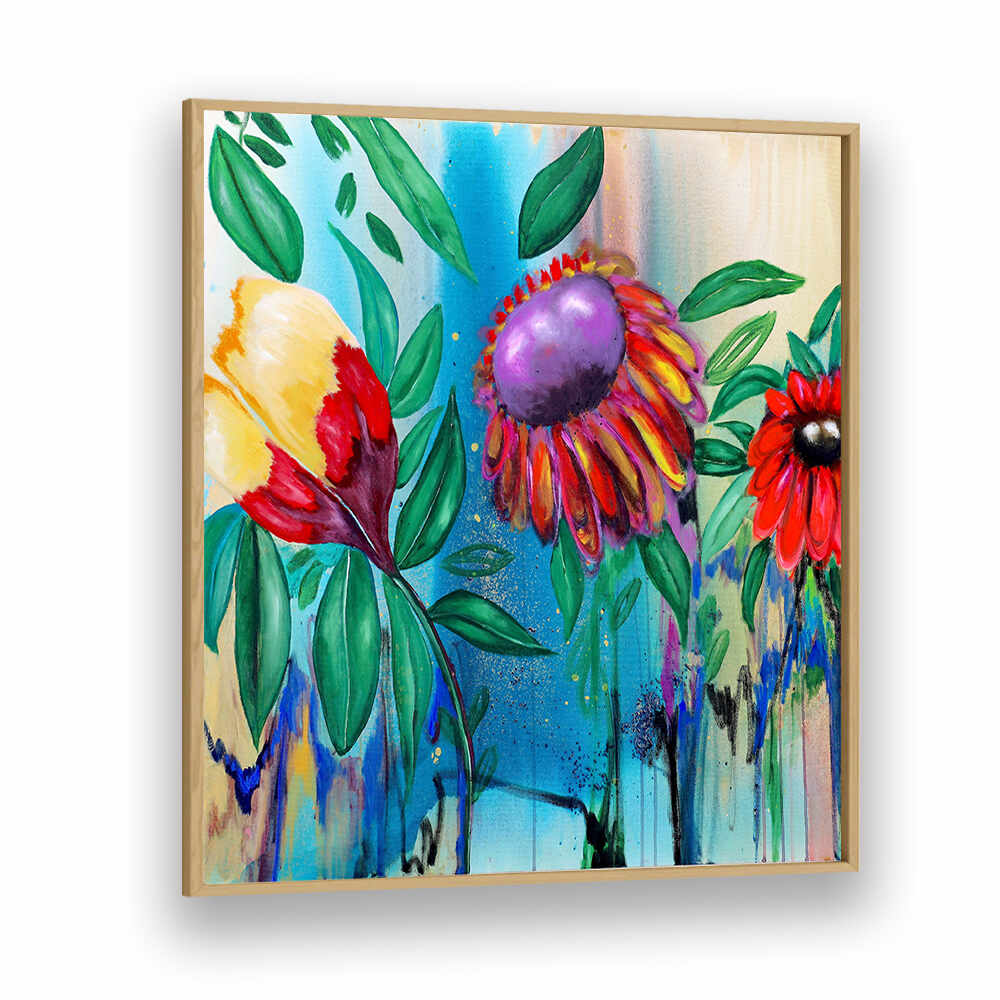 FLORAL ART , FLORAL FLOWER PAINTINGS