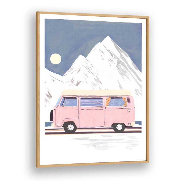 WINTER PRINT , CAR POSTERS