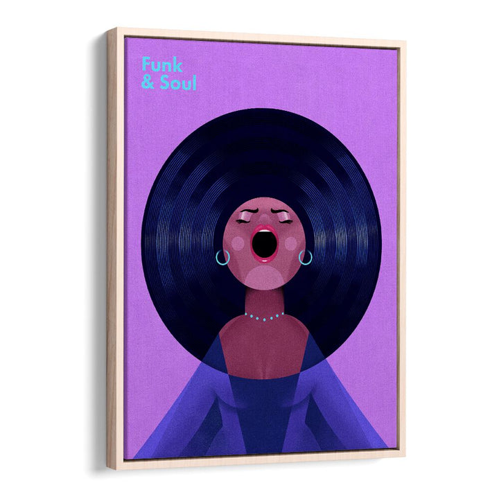 Vibrant FUNK A SOUL, MUSIC POSTERS featuring a soulful singer, perfect for adding personality to your space.