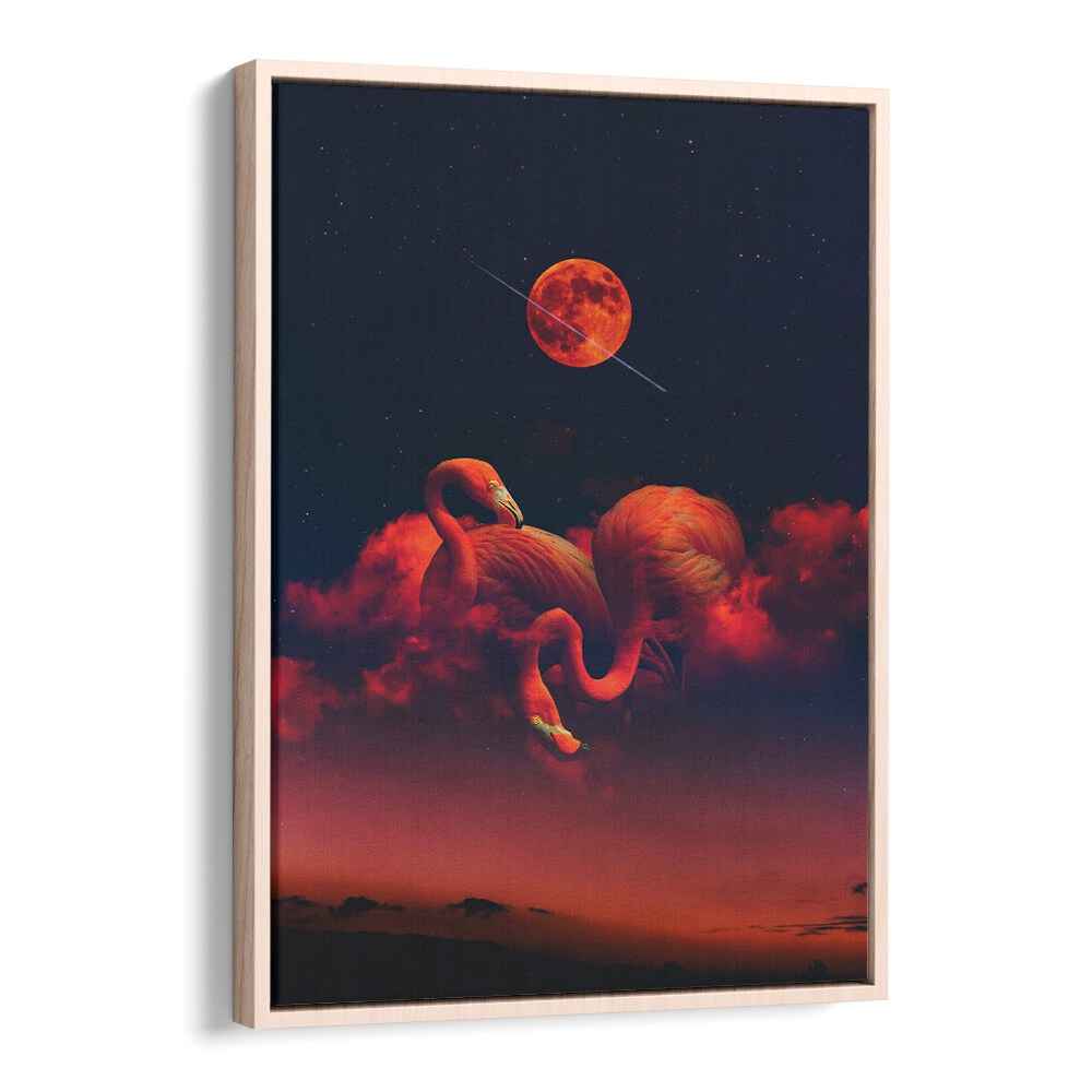 Vibrant RED FLAMINGOS, ANIMAL PAINTINGS add a striking touch to your decor, showcasing majestic birds in rich hues.