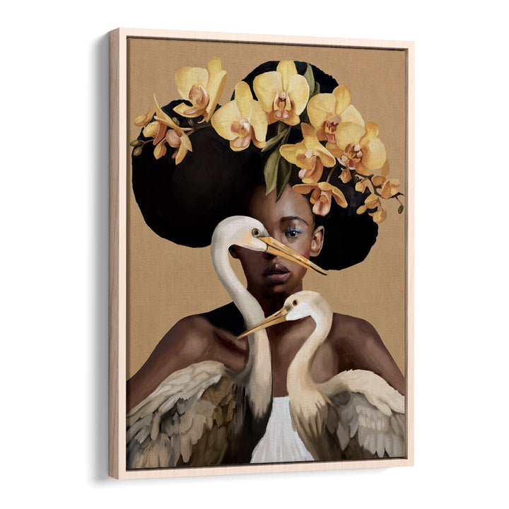 ORCHID MAAJESTY , SURREAL ART PRINTS