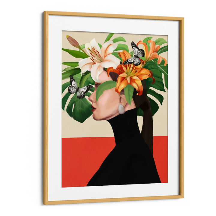 FLORAL SERENITY, SURREAL ART PRINTS