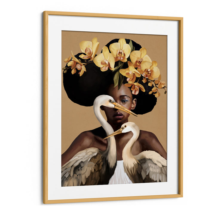 ORCHID MAAJESTY , SURREAL ART PRINTS
