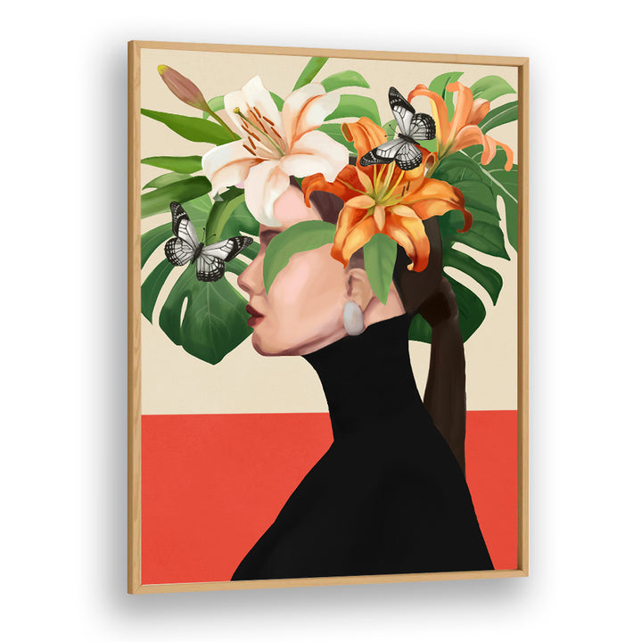 FLORAL SERENITY, SURREAL ART PRINTS