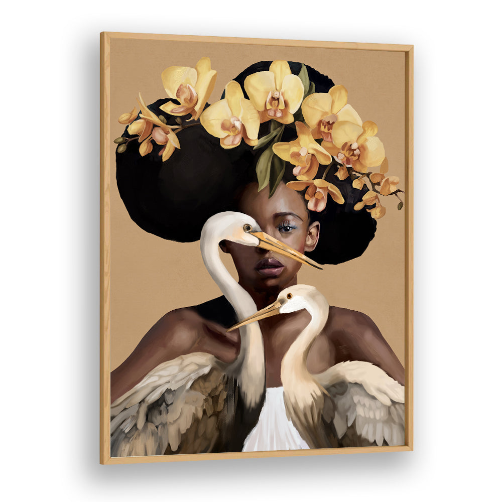 ORCHID MAAJESTY , SURREAL ART PRINTS