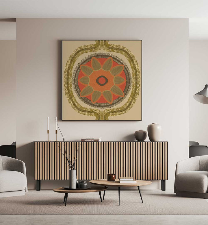 OASIS FLOWER , PATTERN ART PRINTS