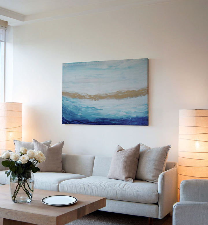 OCEAN BREEZE CANVAS , ABSTRACT PAINTINGS