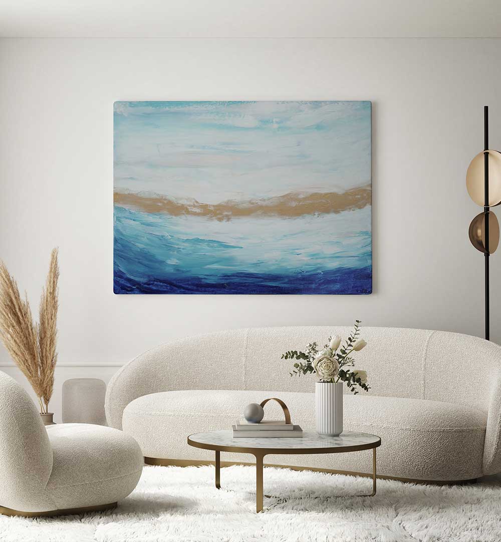 OCEAN BREEZE CANVAS , ABSTRACT PAINTINGS