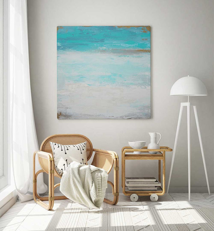 OCEAN INSPIRED TONES , ABSTRACT PAINTINGS