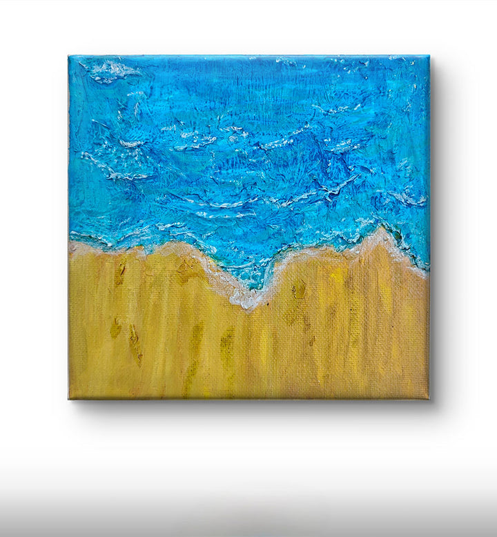OCEAN EMBRACE , HANDMADE ARTWORKS