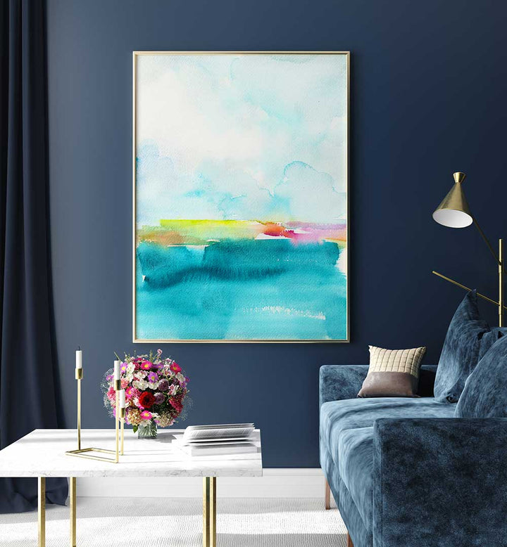 OCEANSCAPE II , LANDSCAPE PAINTINGS