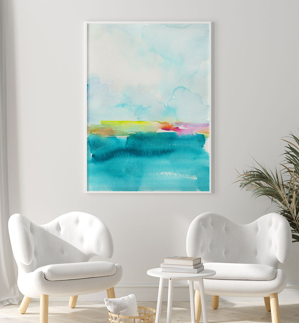 OCEANSCAPE II , LANDSCAPE PAINTINGS