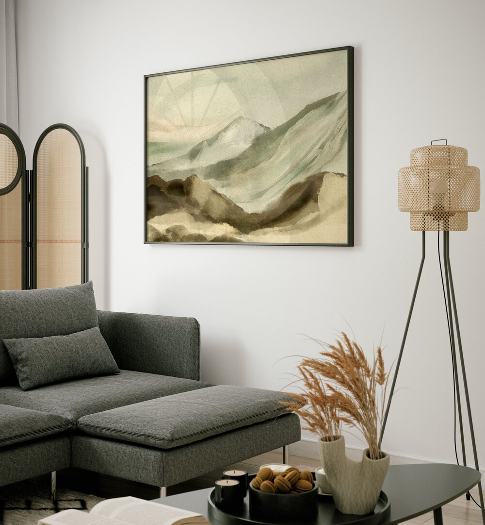 Transform your home with OLD MOUNTAIN, LANDSCAPE PAINTINGS showcasing majestic mountainous beauty.
