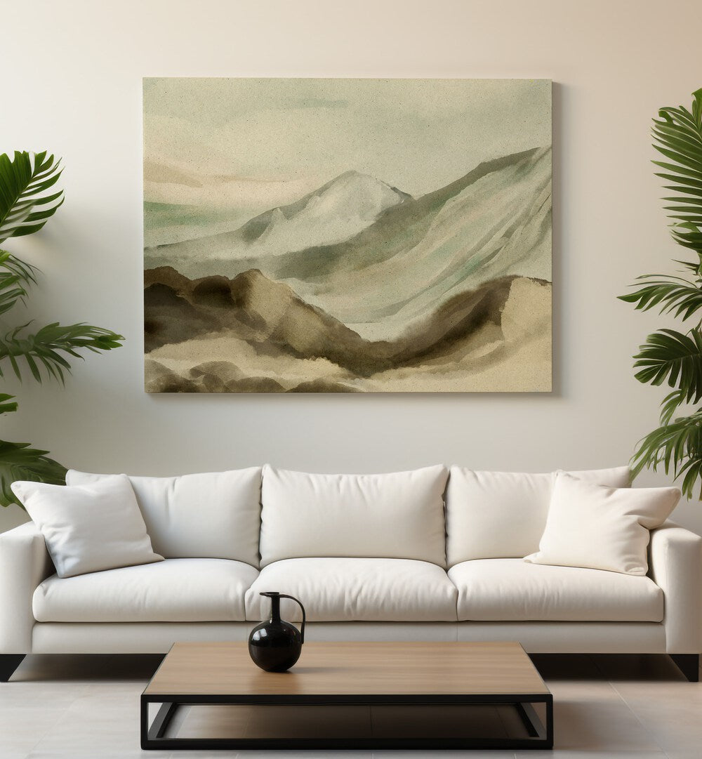 Breathtaking Old Mountain Landscape Paintings enhance any space with serene, rugged beauty and natural charm.