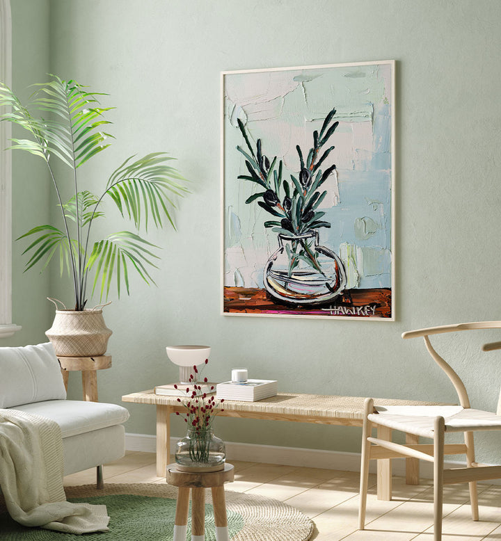 OLIVE BRANCHES STILL LIFE