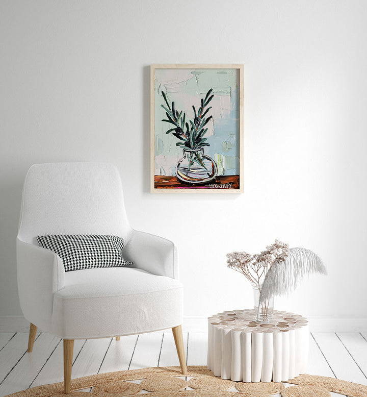 OLIVE BRANCHES STILL LIFE