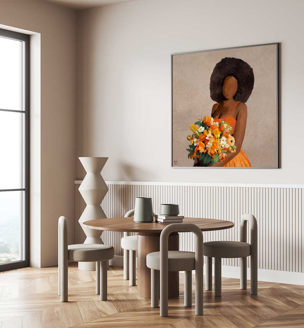 ORANGE , PORTRAITS & FIGURATIVE ILLUSTRATIONS