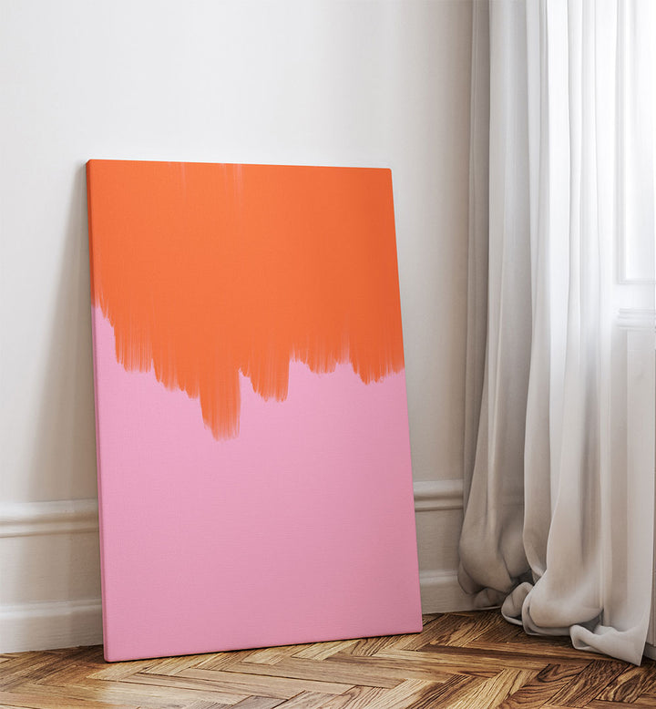ORANGE OVER BLOSSOM , ABSTRACT PAINTINGS