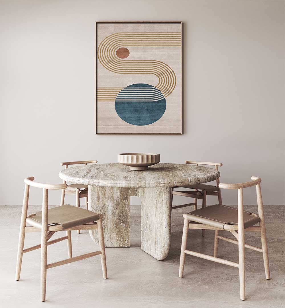 ORBITING LINES , GEOMETRIC ART PRINTS