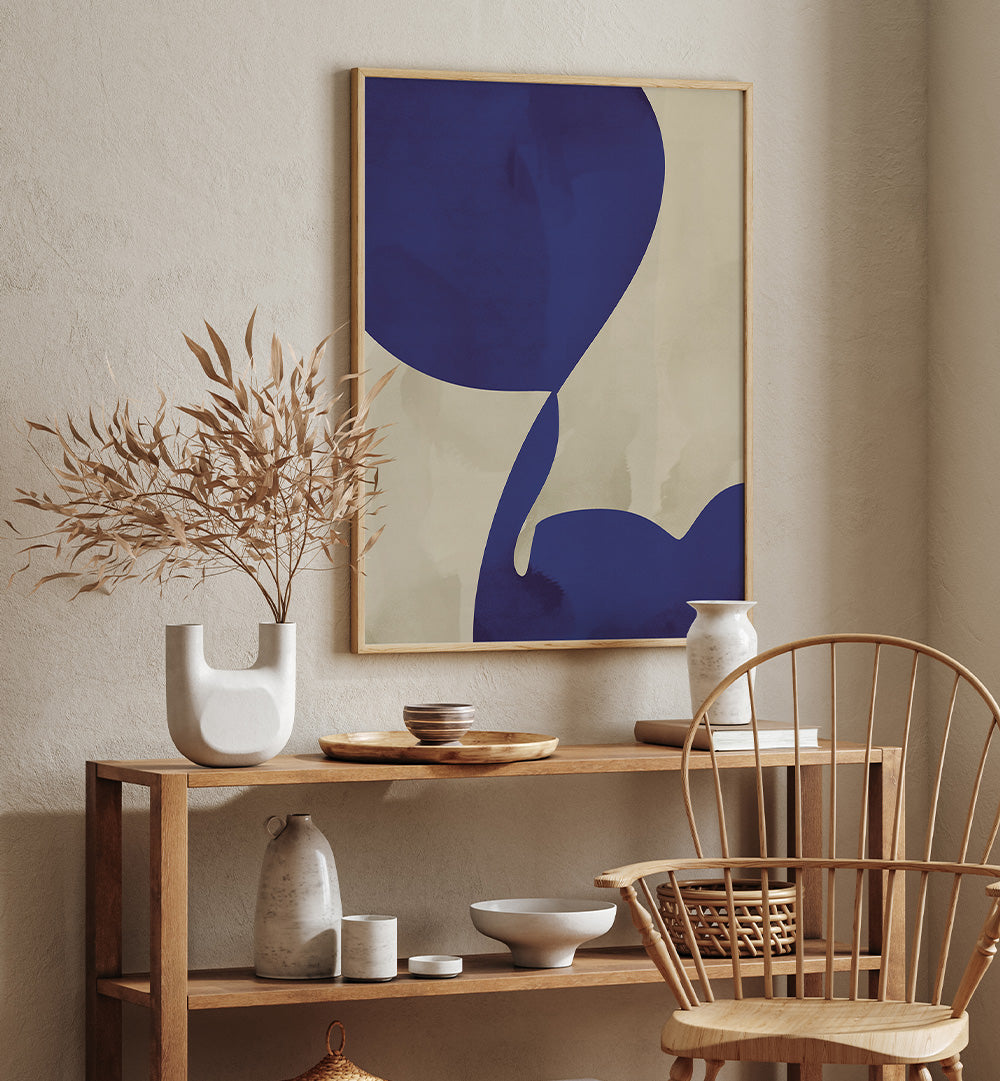 ORGANIC BLUE SHAPES