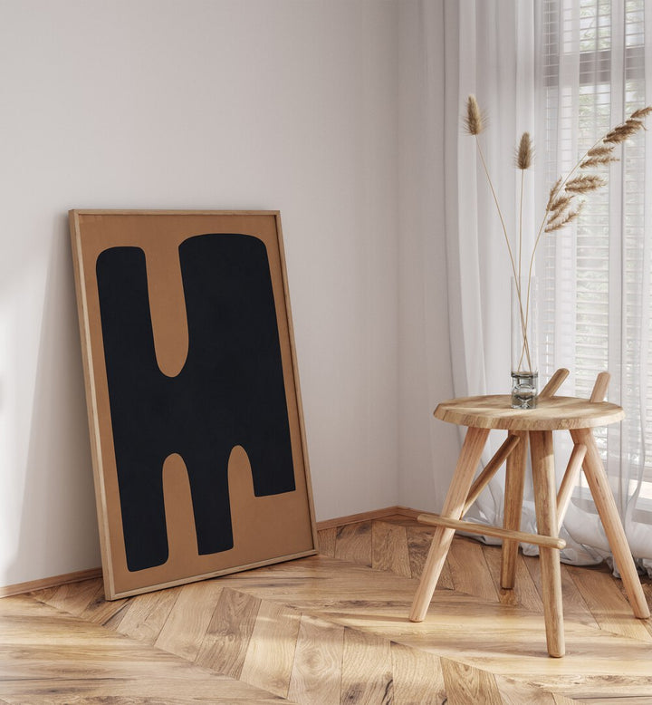 Stylish ORGANIC ART III , GEOMETRIC ART PRINTS showcased in a modern interior, perfect for contemporary spaces.