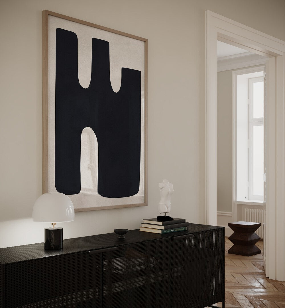 Stylish ORGANIC ART II, GEOMETRIC ART PRINTS enhancing modern decor with a blend of contemporary and natural elements.