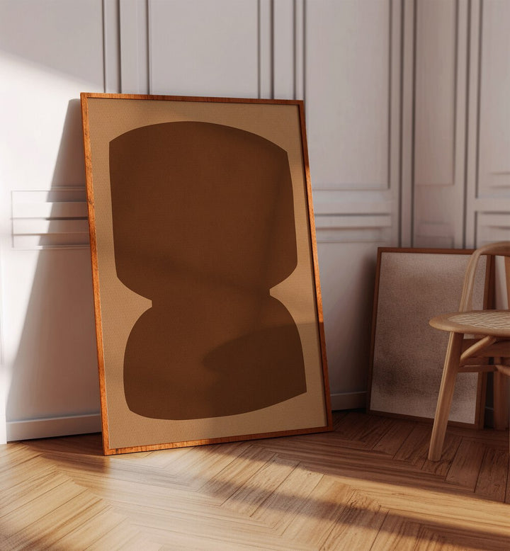 Elegant ORGANIC ART XIV, GEOMETRIC ART PRINTS displayed in a modern setting, enhancing contemporary decor beautifully.