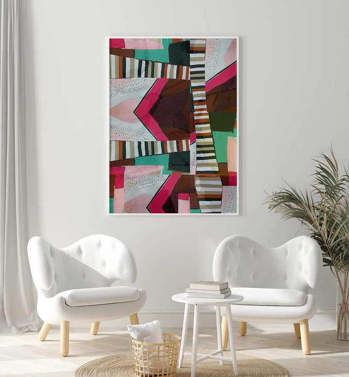 Vibrant OTHER STORIES IX, ABSTRACT PAINTINGS enhance your space with modern artistry and unique designs.