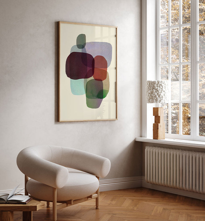 OVERLAPPING ABSTRACT SHAPES