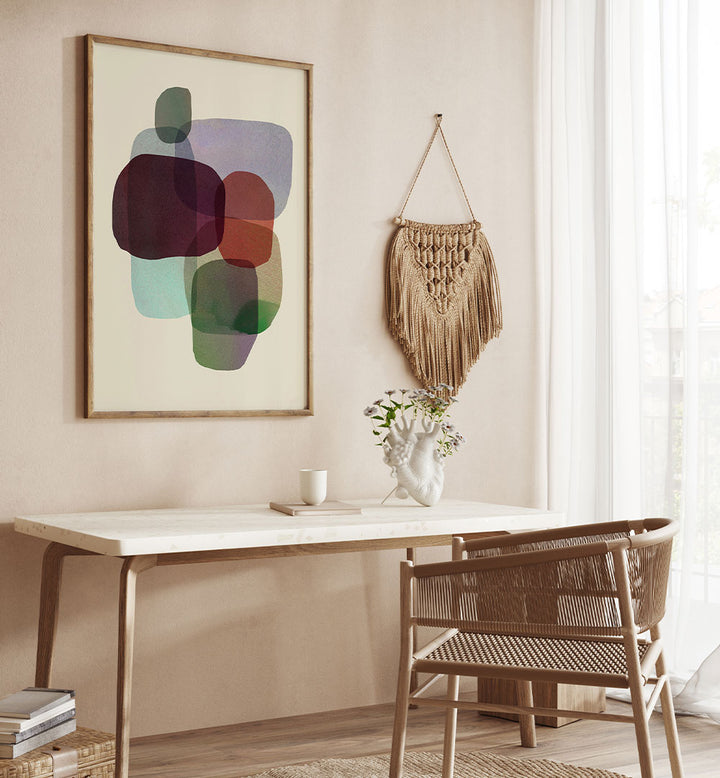 OVERLAPPING ABSTRACT SHAPES