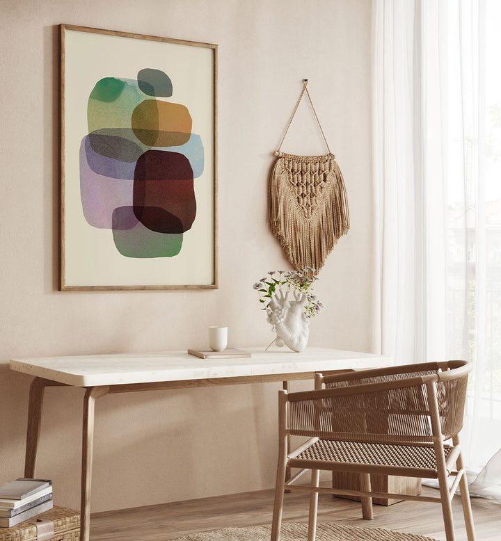 OVERLAPPING ORGANIC SHAPES