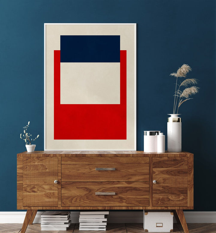 Stunning OVERLAPPING V, GEOMETRIC ART PRINTS showcasing modern design with bold colors and shapes for contemporary spaces.