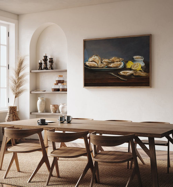 OYSTERS  , VINTAGE PAINTINGS