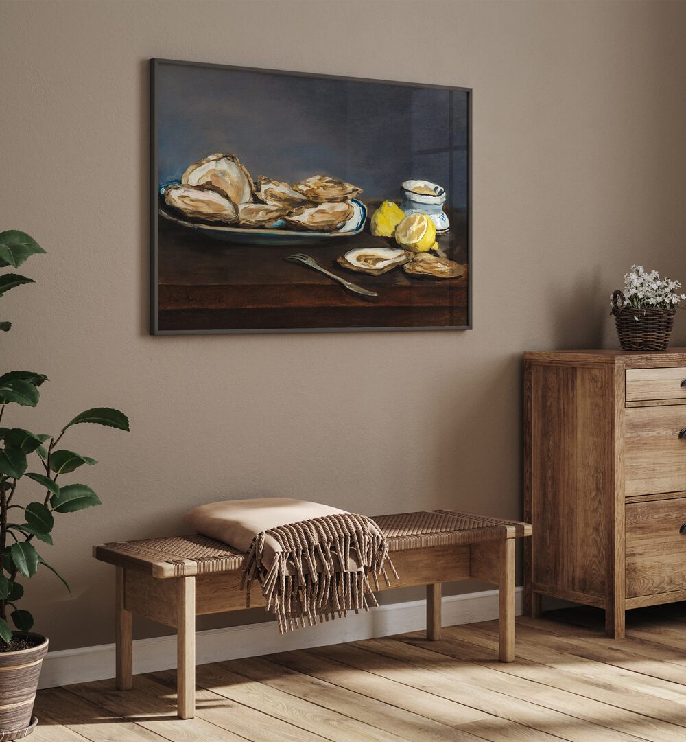 OYSTERS  , VINTAGE PAINTINGS