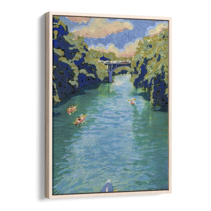 Eleanor Baker painting - BARTON CREEK AUSTIN by Asianmonk