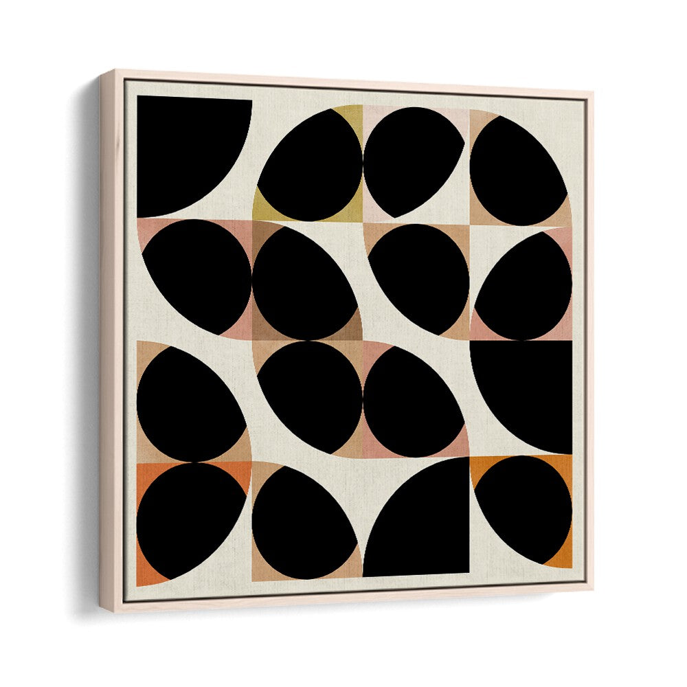 Dianne Nicole Fernando painting - BEIGE UNROUND DOTS by Asianmonk