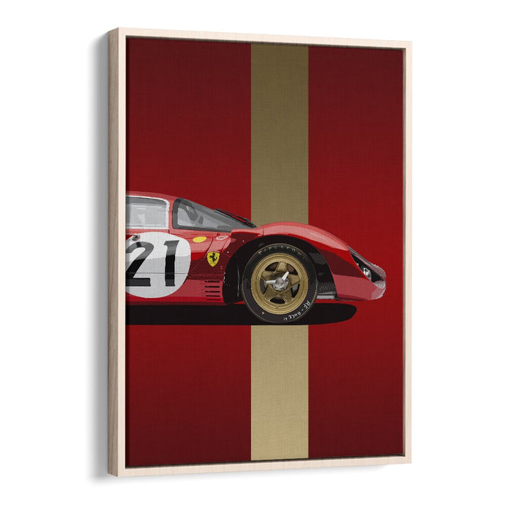 AUTOMOTIVE painting - FERRARI 330 by Asianmonk